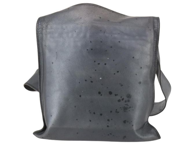 Borsa a Spalla CHANEL in Pelle Gunmetal CC Auth bs33125 Metallico - vista 2