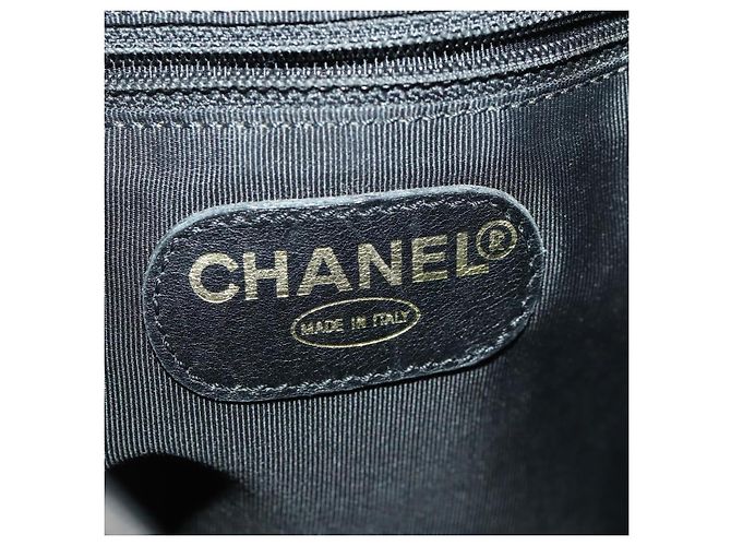 Borsa a Spalla CHANEL in Pelle Gunmetal CC Auth bs33125 Metallico - vista 20