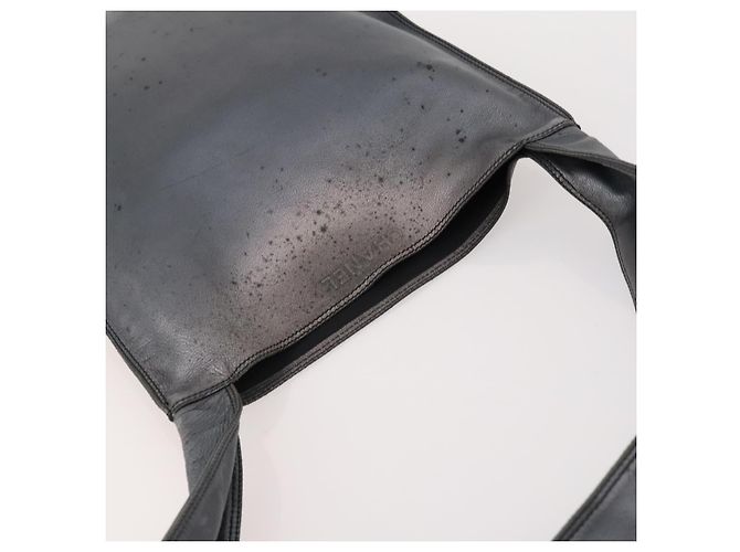 Borsa a Spalla CHANEL in Pelle Gunmetal CC Auth bs33125 Metallico - vista 6