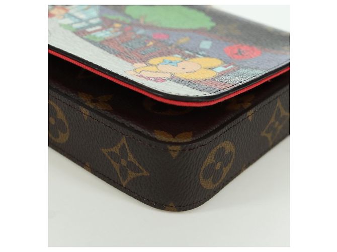 LOUIS VUITTON Monogram Vivienne Pochette Felice Borsa a Spalla LV Auth 168142SM Monogramma - vista 15