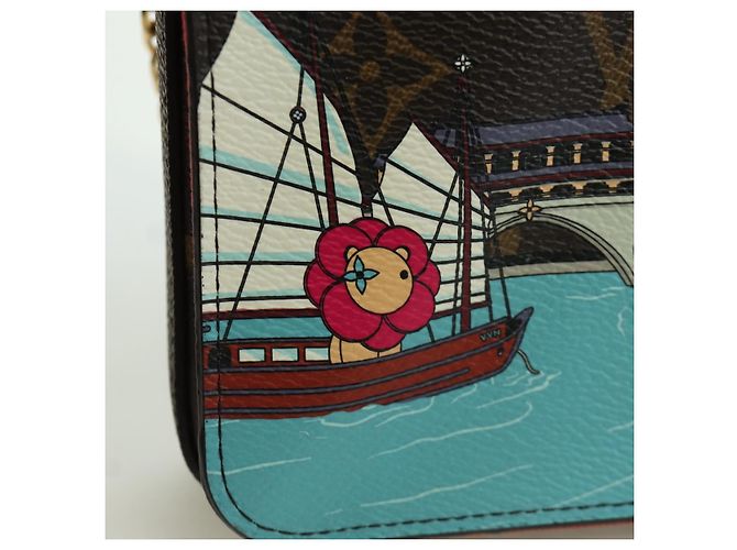 LOUIS VUITTON Monogram Vivienne Pochette Felice Borsa a Spalla LV Auth 168142SM Monogramma - vista 20