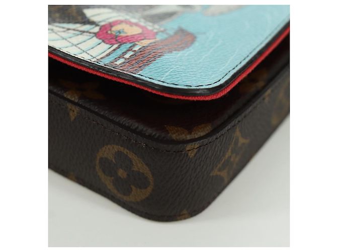 LOUIS VUITTON Monogram Vivienne Pochette Felice Borsa a Spalla LV Auth 168142SM Monogramma - vista 8
