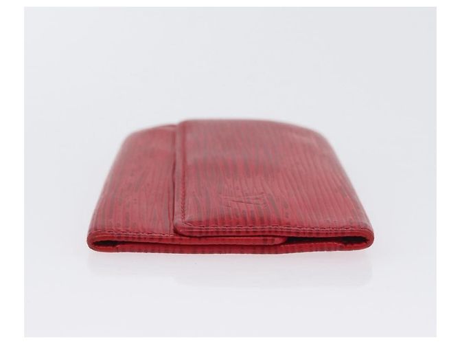 Portafoglio Epi Louis Vuitton 3 Set Rosso Blu LV Auth LNZ371 - vista 11