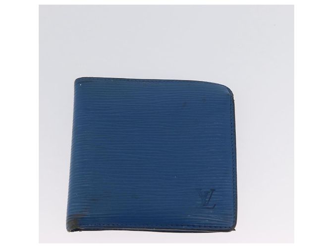Portafoglio Epi Louis Vuitton 3 Set Rosso Blu LV Auth LNZ371 - vista 16