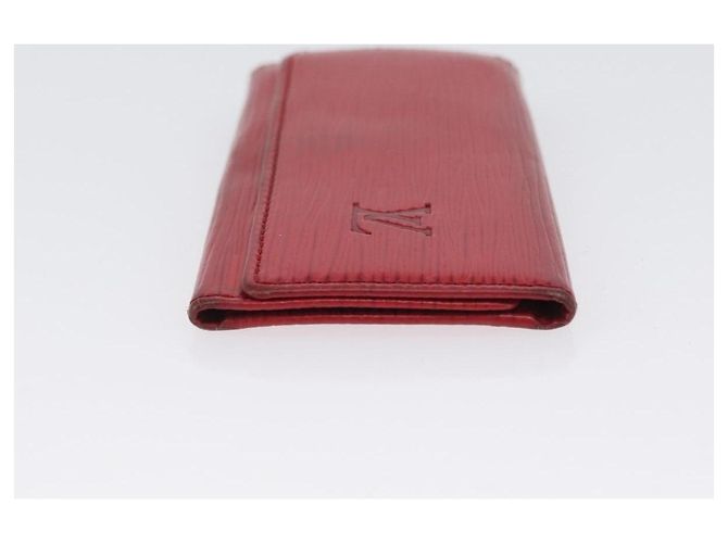 Portafoglio Epi Louis Vuitton 3 Set Rosso Blu LV Auth LNZ371 - vista 4