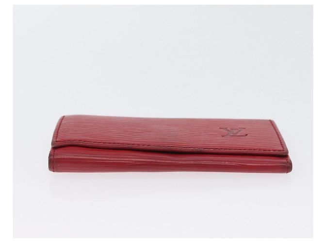 Portafoglio Epi Louis Vuitton 3 Set Rosso Blu LV Auth LNZ371 - vista 6