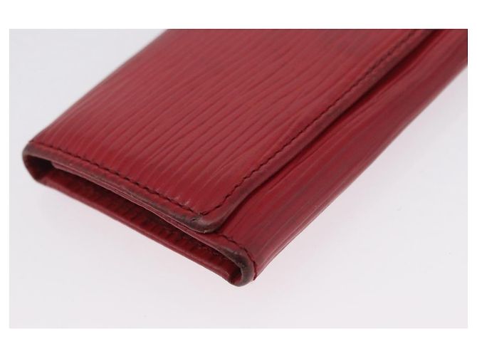 Portafoglio Epi Louis Vuitton 3 Set Rosso Blu LV Auth LNZ371 - vista 7