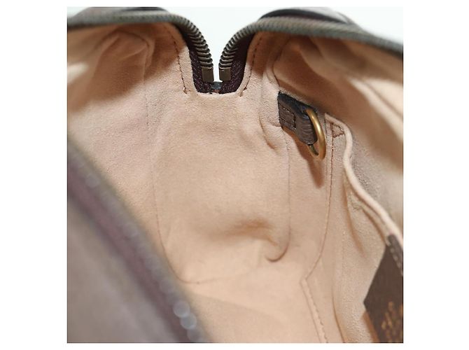 Gucci Borsa a Spalla GG Supreme PVC Beige Oro 648124 Auth 171510SM D'oro - vista 23