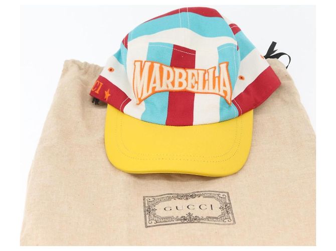 Gucci Cappello GG Canvas S Multicolore 751544 Auth BA11157M - vista 12