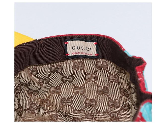 Gucci Cappello GG Canvas S Multicolore 751544 Auth BA11157M - vista 20