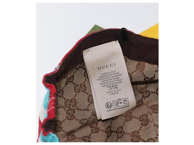 Gucci Cappello GG Canvas S Multicolore 751544 Auth BA11157M - vista 21