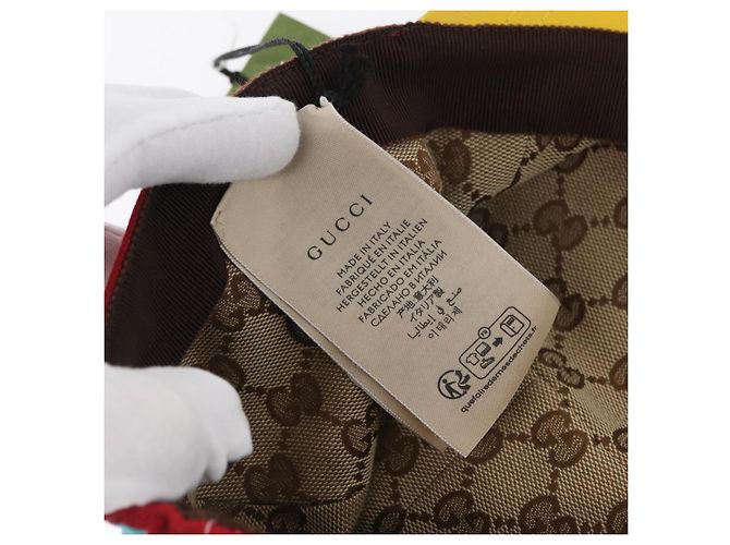 Gucci Cappello GG Canvas S Multicolore 751544 Auth BA11157M - vista 23