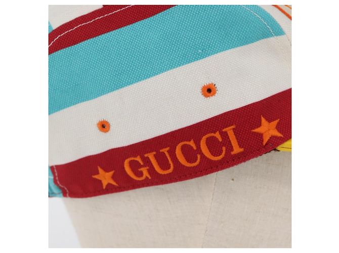 Gucci Cappello GG Canvas S Multicolore 751544 Auth BA11157M - vista 5