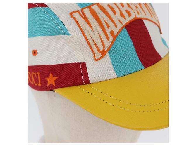Gucci Cappello GG Canvas S Multicolore 751544 Auth BA11157M - vista 6
