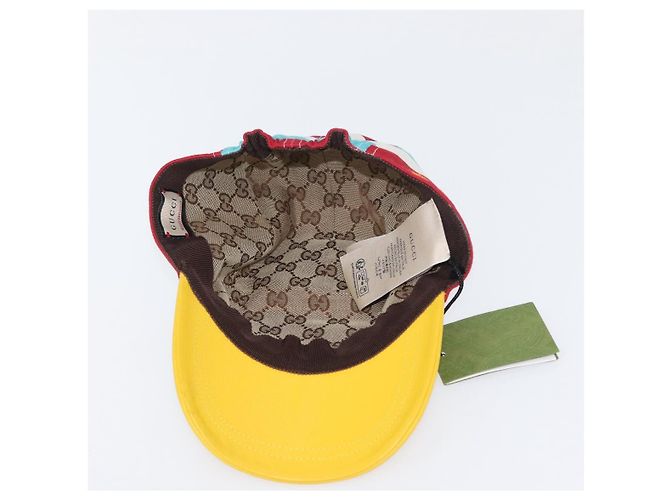 Gucci Cappello GG Canvas S Multicolore 751544 Auth BA11157M - vista 9