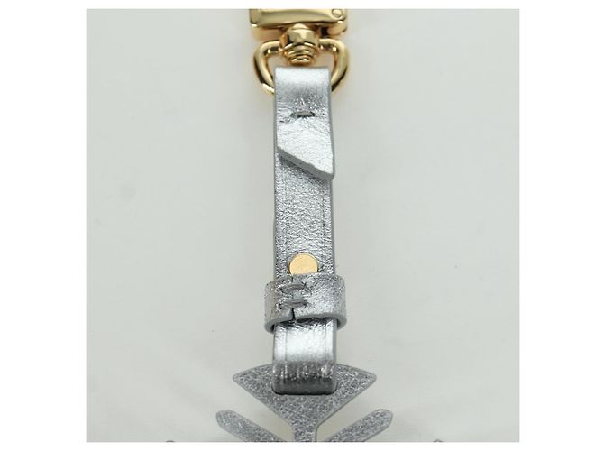 LOUIS VUITTON Schneeflocken Charm Metall Silber M79293 LV Auth 167000SAM - Ansicht 7