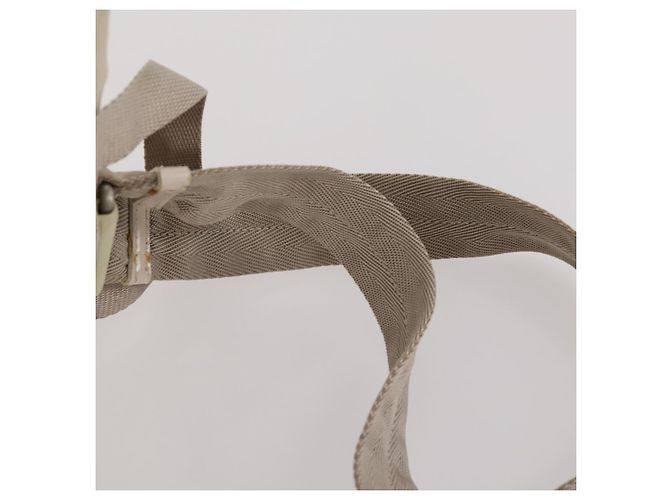 PRADA Backpack Nylon White Silver Auth bs33253 Silvery - view 15