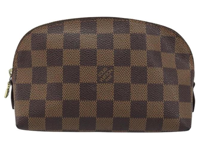 LOUIS VUITTON Kosmetiktäschchen PM Damier Ebene N47516 Authentisch LNZ126 - Ansicht 13