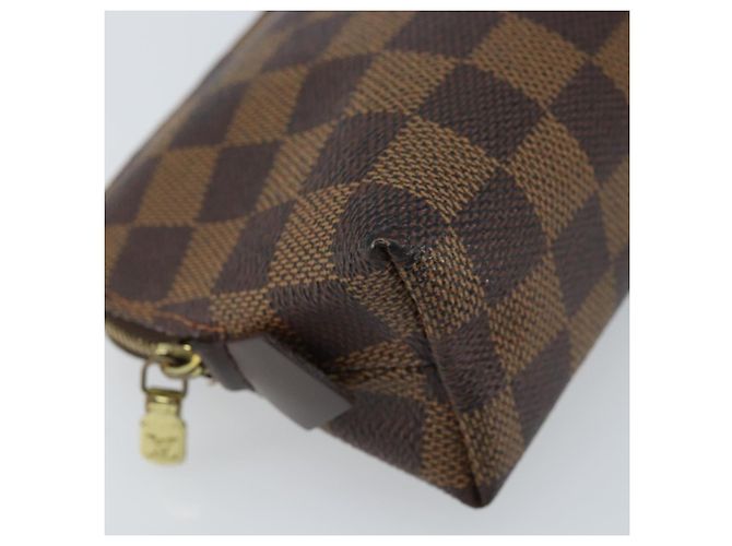 LOUIS VUITTON Kosmetiktäschchen PM Damier Ebene N47516 Authentisch LNZ126 - Ansicht 14