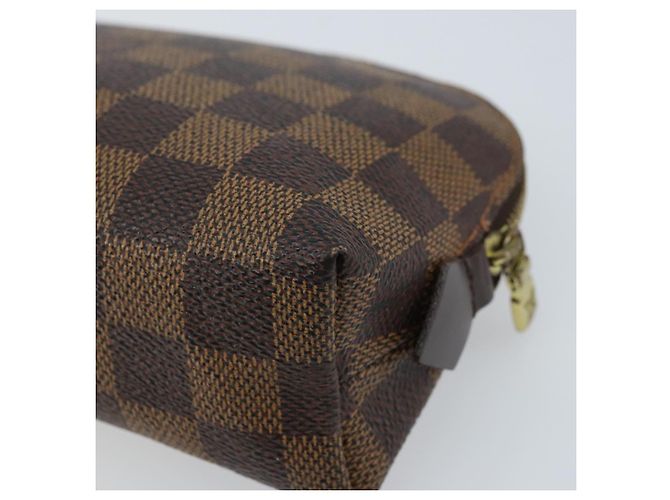 LOUIS VUITTON Kosmetiktäschchen PM Damier Ebene N47516 Authentisch LNZ126 - Ansicht 15
