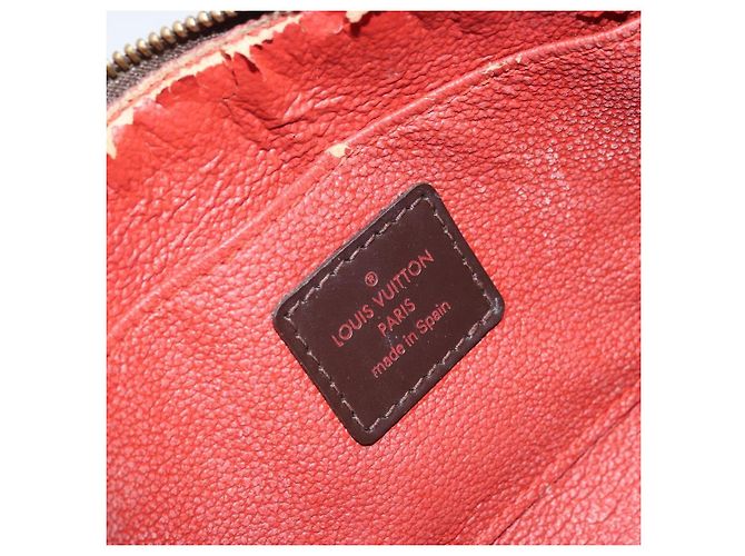 LOUIS VUITTON Kosmetiktäschchen PM Damier Ebene N47516 Authentisch LNZ126 - Ansicht 17