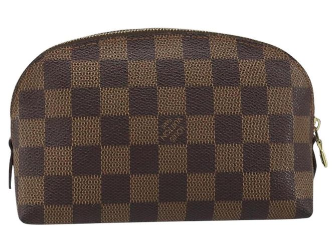 LOUIS VUITTON Kosmetiktäschchen PM Damier Ebene N47516 Authentisch LNZ126 - Ansicht 2