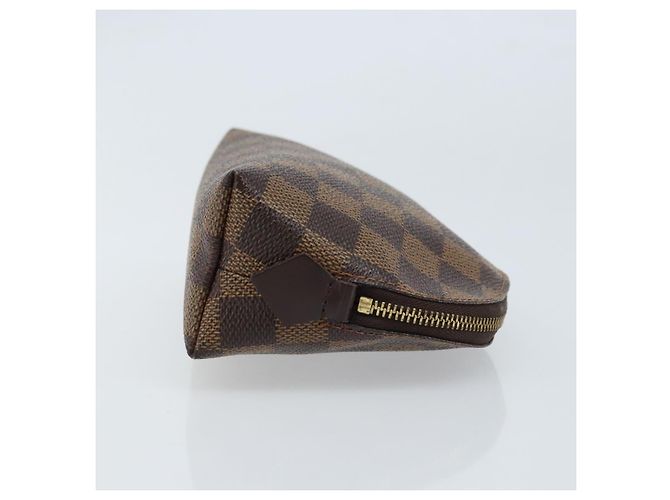 LOUIS VUITTON Kosmetiktäschchen PM Damier Ebene N47516 Authentisch LNZ126 - Ansicht 3