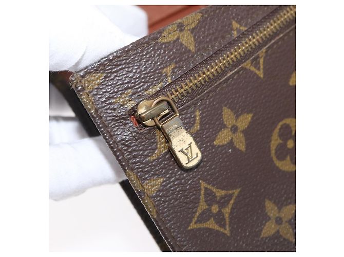 LOUIS VUITTON Pochette Rabat Monogram 20 Borsa Clutch M51935 LV Auth BA11156 Monogramma - vista 10