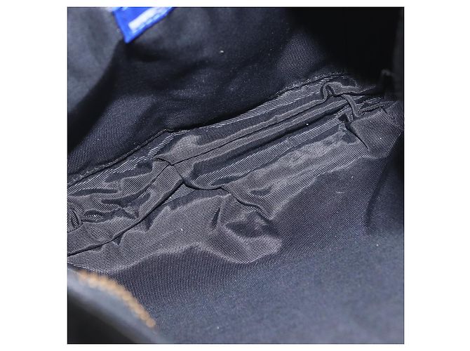 Borsa a Spalla Burberry in Tela e Pelle Nera Auth fm5219 Nero - vista 12
