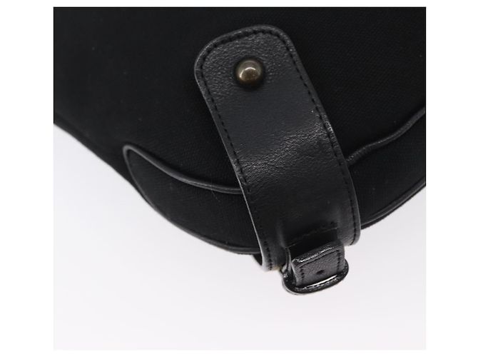 Borsa a Spalla Burberry in Tela e Pelle Nera Auth fm5219 Nero - vista 15