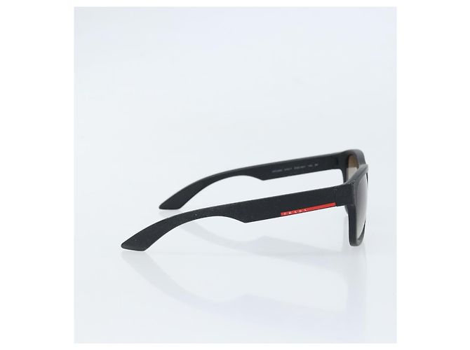 Gafas de sol PRADA de plástico negras Auth bs33599 Negro - vista 5