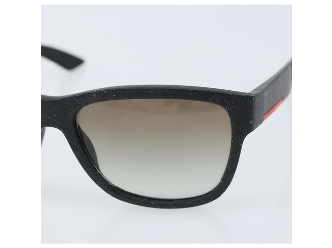 Gafas de sol PRADA de plástico negras Auth bs33599 Negro - vista 7