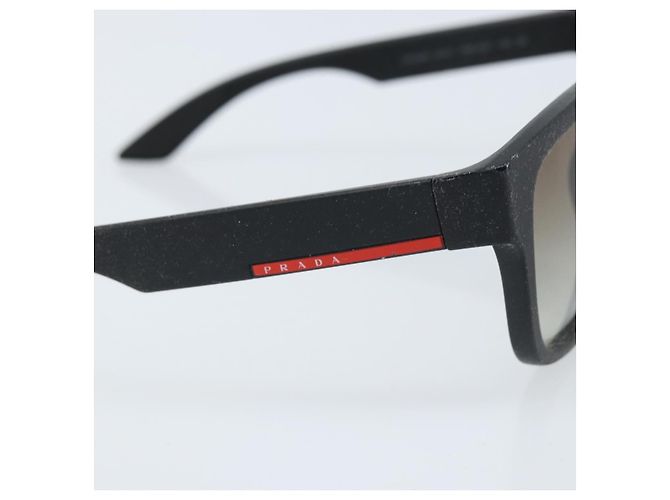 Gafas de sol PRADA de plástico negras Auth bs33599 Negro - vista 8