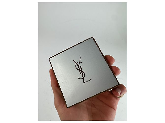 Set di gemelli e fermacravatta vintage Yves Saint Laurent in argento - vista 14