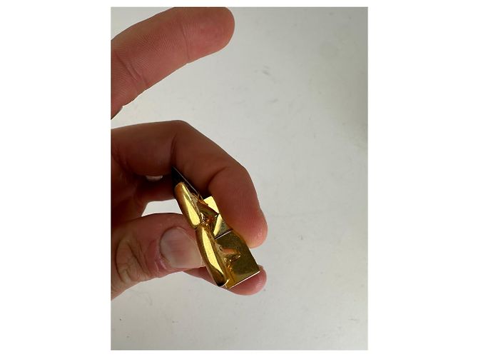 Set di gemelli e fermacravatta vintage Yves Saint Laurent in argento - vista 7