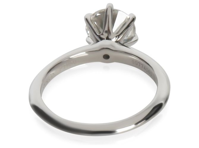 Verlobungsring mit rundem Brillanten von 1,59 ct von Tiffany & Co. - Ansicht 4