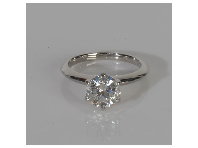 Verlobungsring mit rundem Brillanten von 1,59 ct von Tiffany & Co. - Ansicht 7