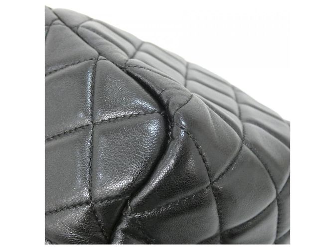 Pochette in pelle di agnello nero Chanel AP2803 - vista 4