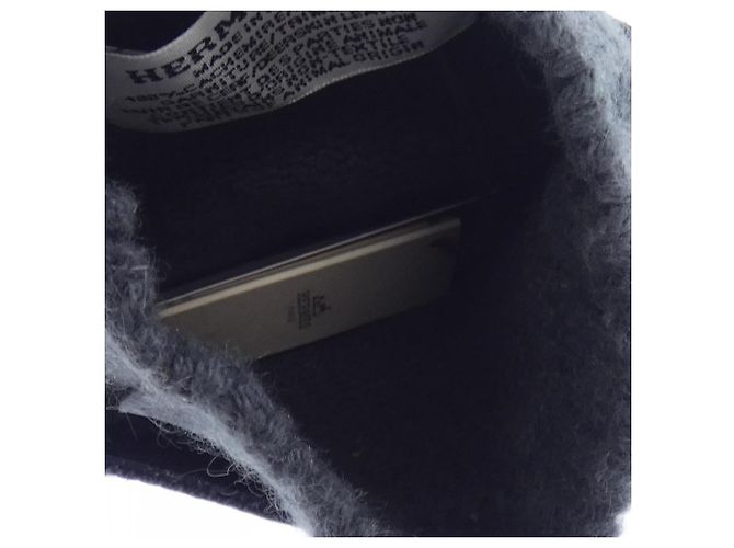 Luvas Clou de Selle BOLTIMORE da Hermès Azul marinho - vista 4