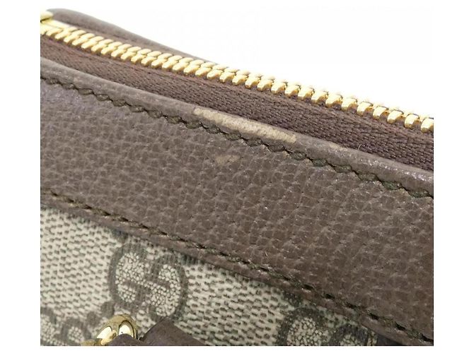 Bolso de mano Gucci Ophidia Castaño Beige - vista 5