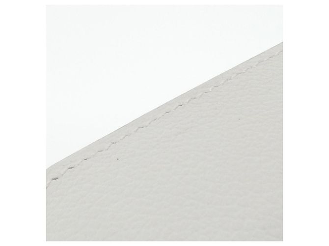Silk In Billetera compacta de seda WILD de Hermès Blanco Azul - vista 5