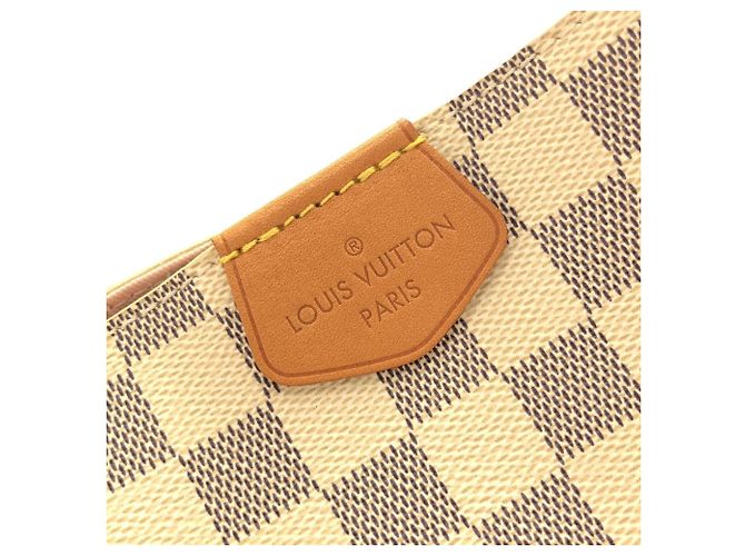 Borsa a Spalla Graceful PM Damier Azur di Louis Vuitton Blu - vista 4