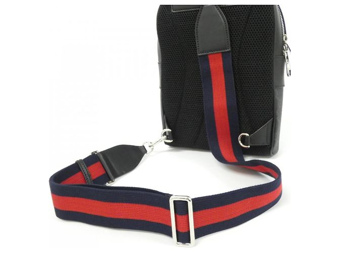 Borsa a Spalla Gucci 771164 KAAAJ Marrone Nero - vista 7
