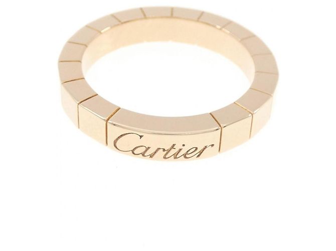 Anello Cartier Lanieres in Oro Rosa D'oro - vista 2