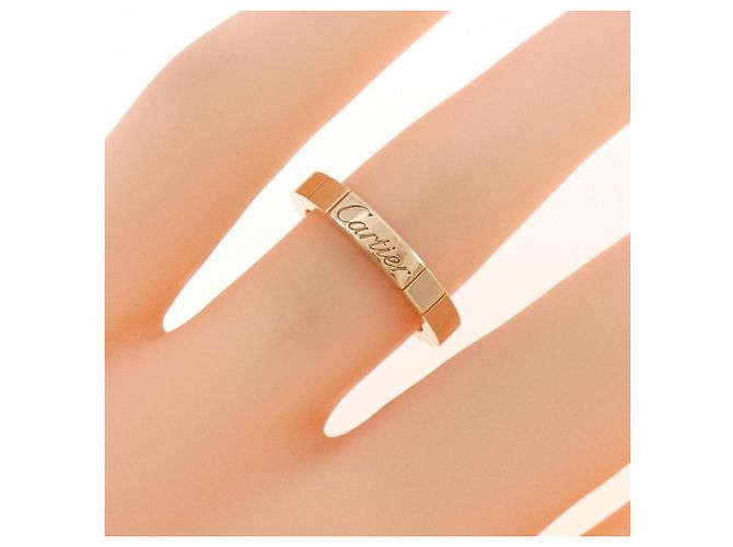 Anello Cartier Lanieres in Oro Rosa D'oro - vista 3