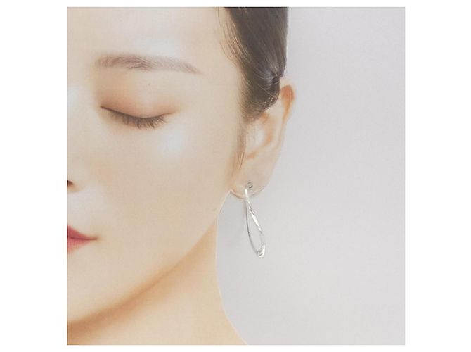 Tiffany & Co Orecchini a cerchio Open Heart di Tiffany Argento - vista 4