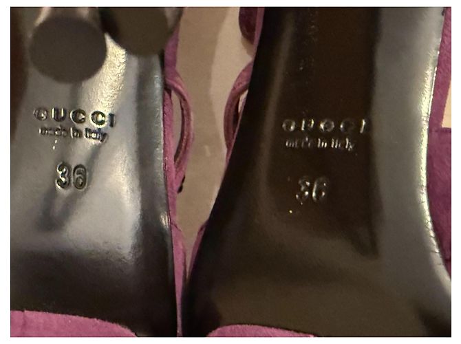 Tacchi in pelle Gucci - vista 15