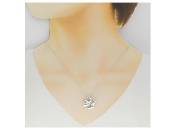 Collana in argento 925 e oro 750 di Tiffany & Co. - vista 6