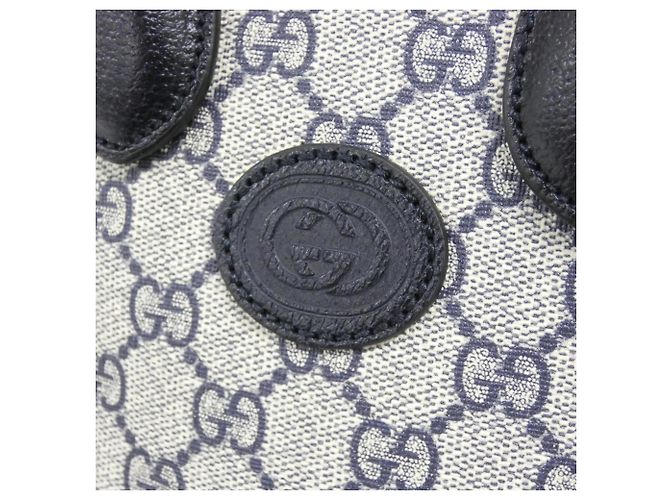Borsa Mini Gucci 671623 K9GSN Blu Beige - vista 4
