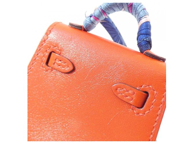 Charm per borsa accessorio mini Twilly Kelly di Hermès Argento - vista 5